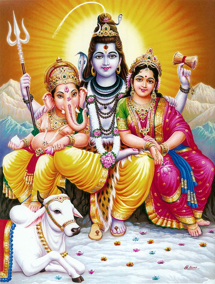 family-pic-shiv-parwti-ganesh-ji